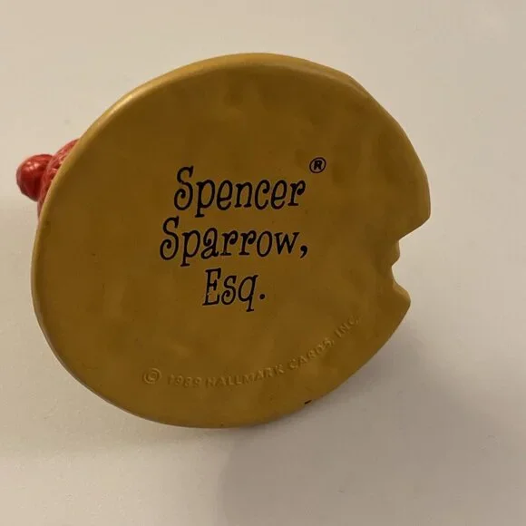 Christmas Ornament Hallmark Spencer Sparrow Cookie C8 - Picture 3 of 3